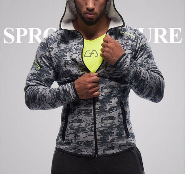 2017 Fitness Men Bodybuilding Hoodies Gyms Brand