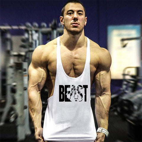 2018 Cotton Golds Gyms Tank Tops