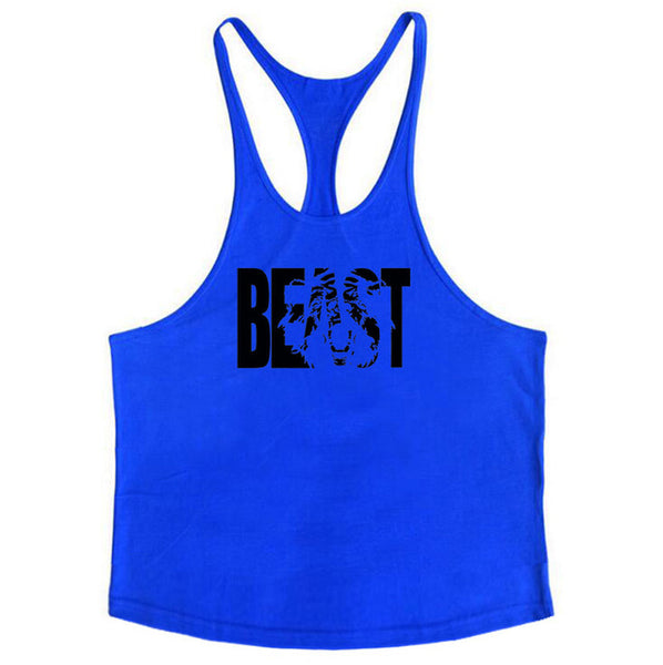 2018 Cotton Golds Gyms Tank Tops