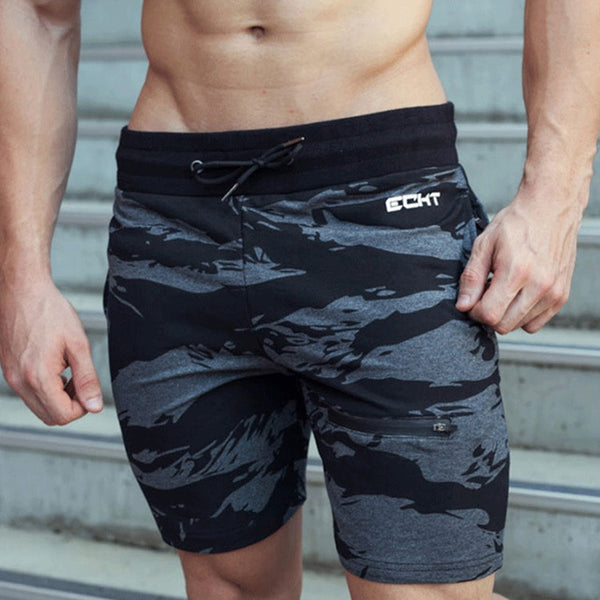 Mens Gym Fitness cotton shorts