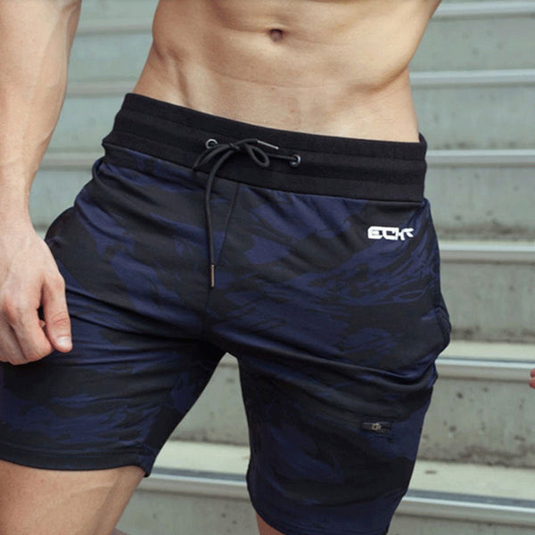 Mens Gym Fitness cotton shorts