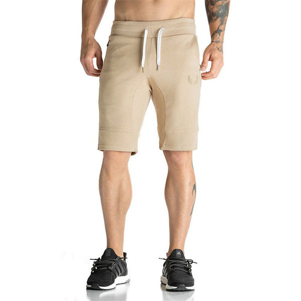 Mens Gym Fitness cotton camouflage shorts
