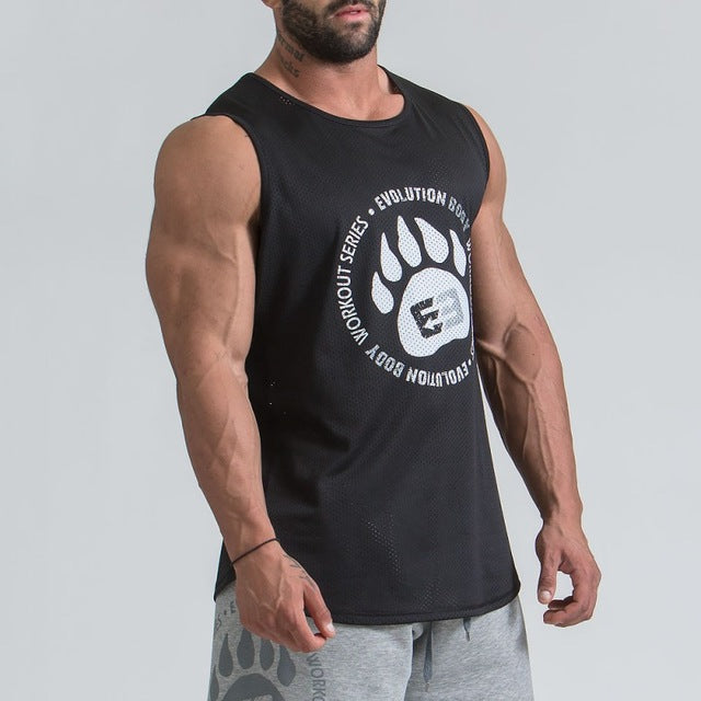 Superman Gyms Singlets Mens Tank Top
