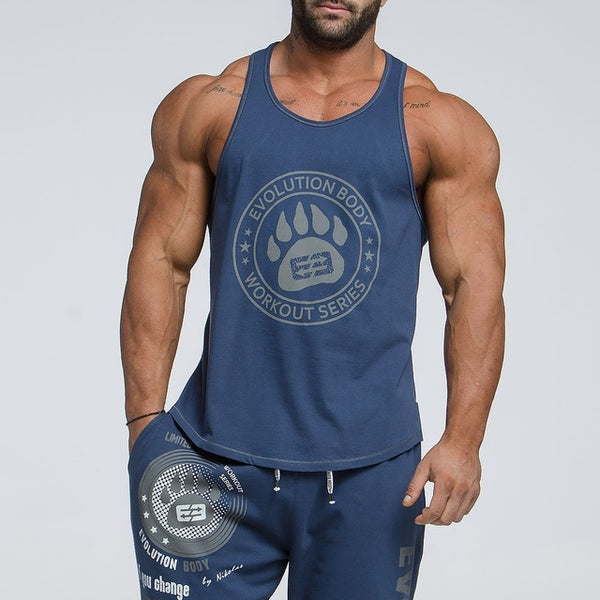 Superman Gyms Singlets Mens Tank Top