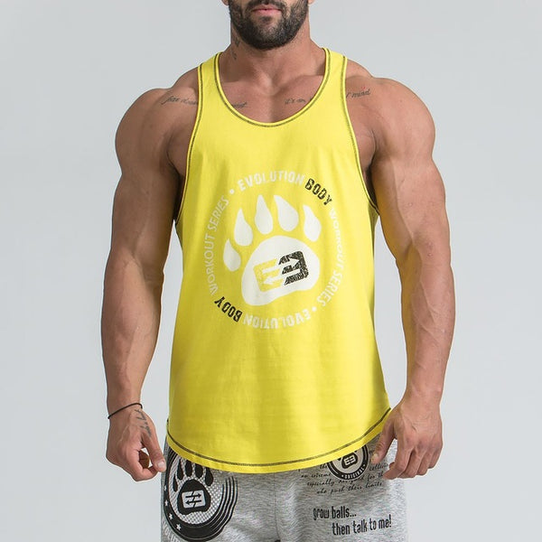 Superman Gyms Singlets Mens Tank Top
