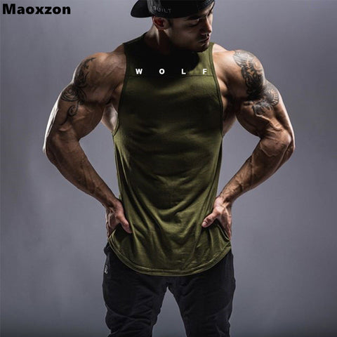 Maoxzon Mens Casual Loose Fitness Tank Top