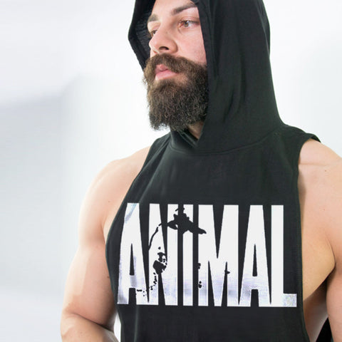 DLIXZI Street Workout Tank Top Hoodie