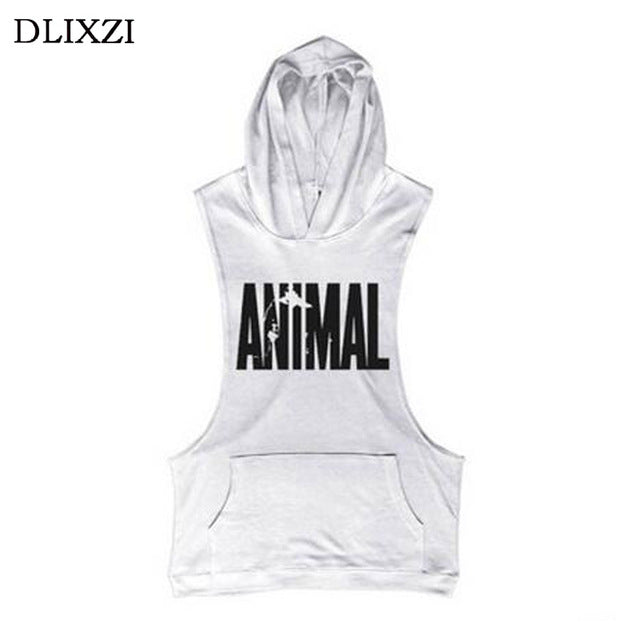 DLIXZI Street Workout Tank Top Hoodie
