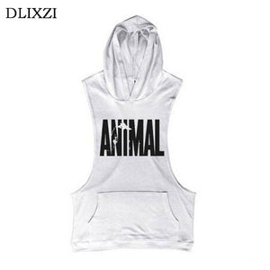 DLIXZI Street Workout Tank Top Hoodie