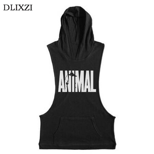 DLIXZI Street Workout Tank Top Hoodie