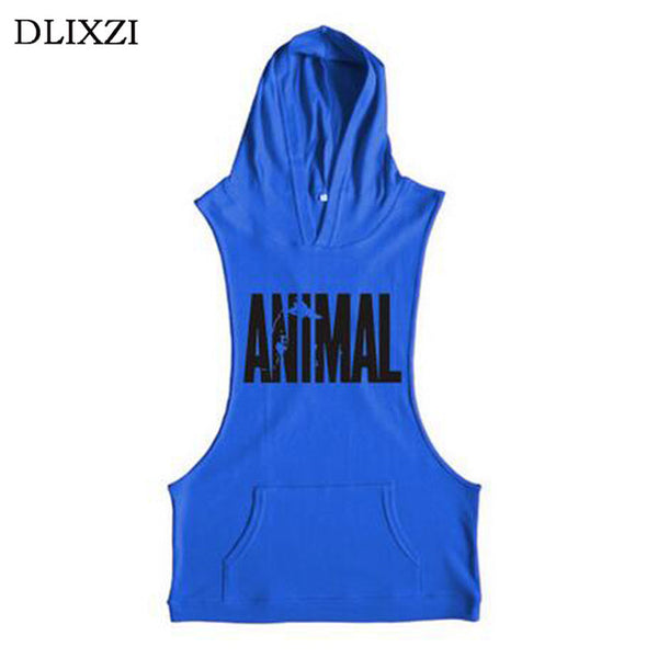 DLIXZI Street Workout Tank Top Hoodie